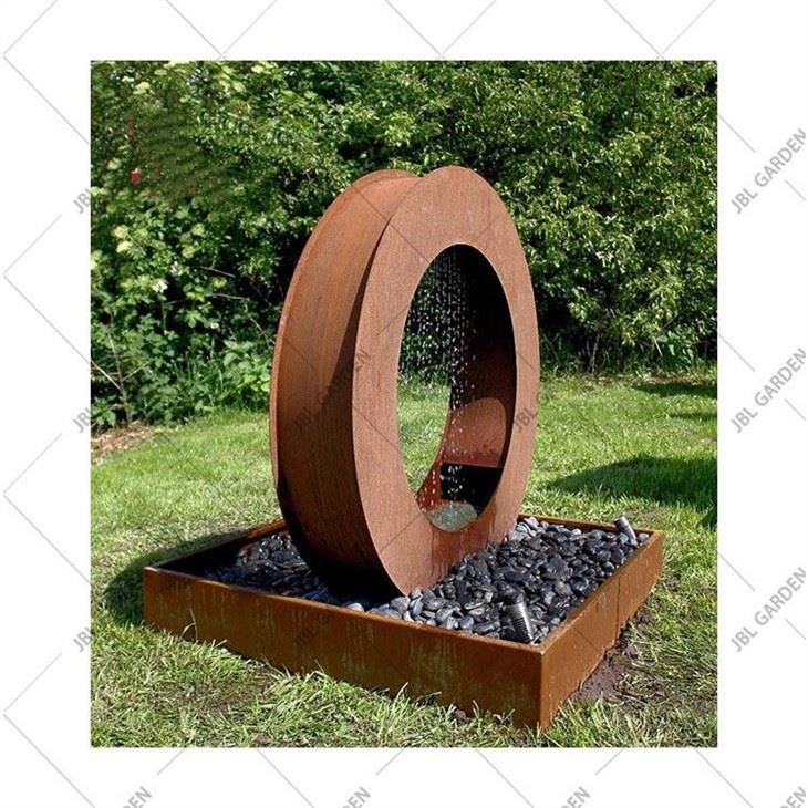 Bocca Corten Steel Water Feature