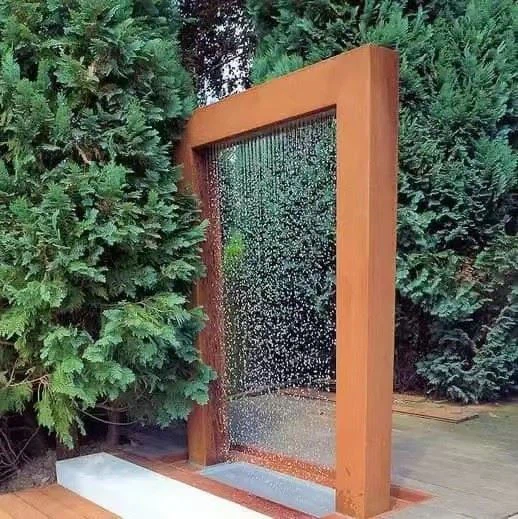 Corten Steel Fountain