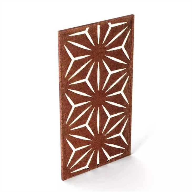 Corten Steel Garden Screens