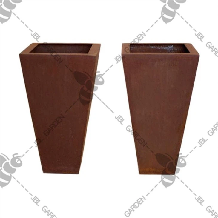 Corten Steel Raised Bed Planters