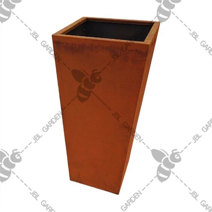 Corten Steel Raised Bed Planters