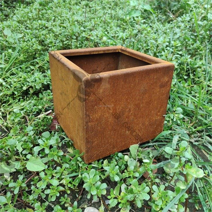 Corten Steel Raised Bed Planters