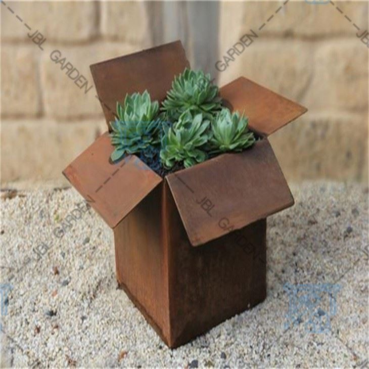 Corten Steel Trough Planter