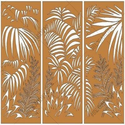 Ecorative Garden Metal Privacy Screen Panel