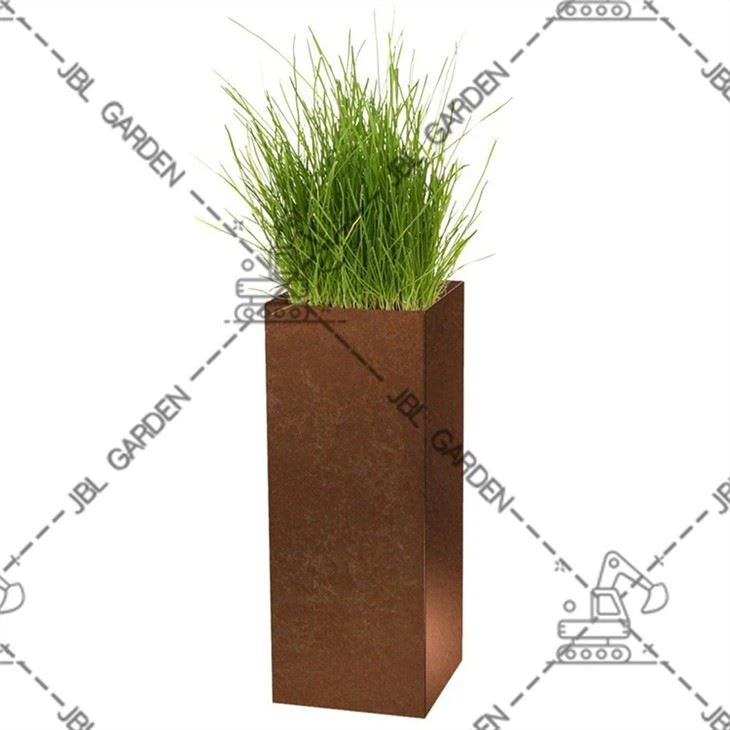 Kovové vyvýšené zeleninové záhony