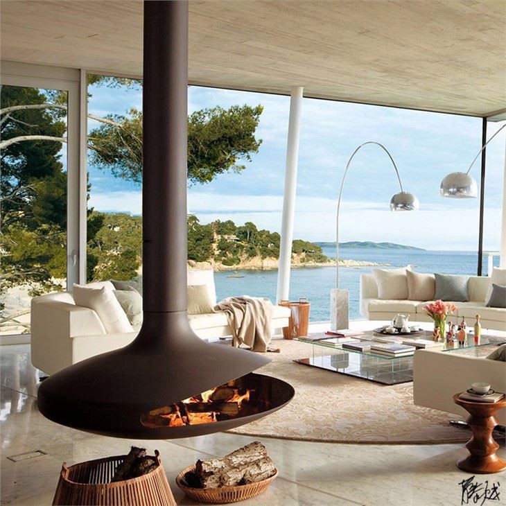 Závesný krb Cocoon