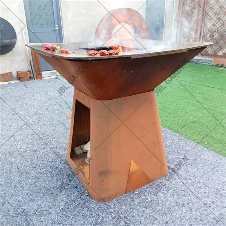 Outdoor Grill With Stove