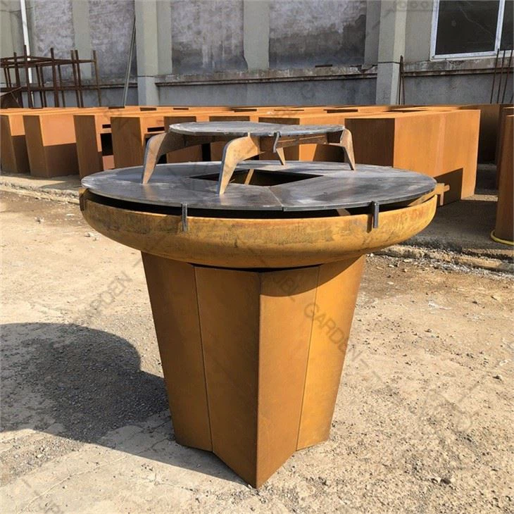 Outdoor Steel Cooking Pit