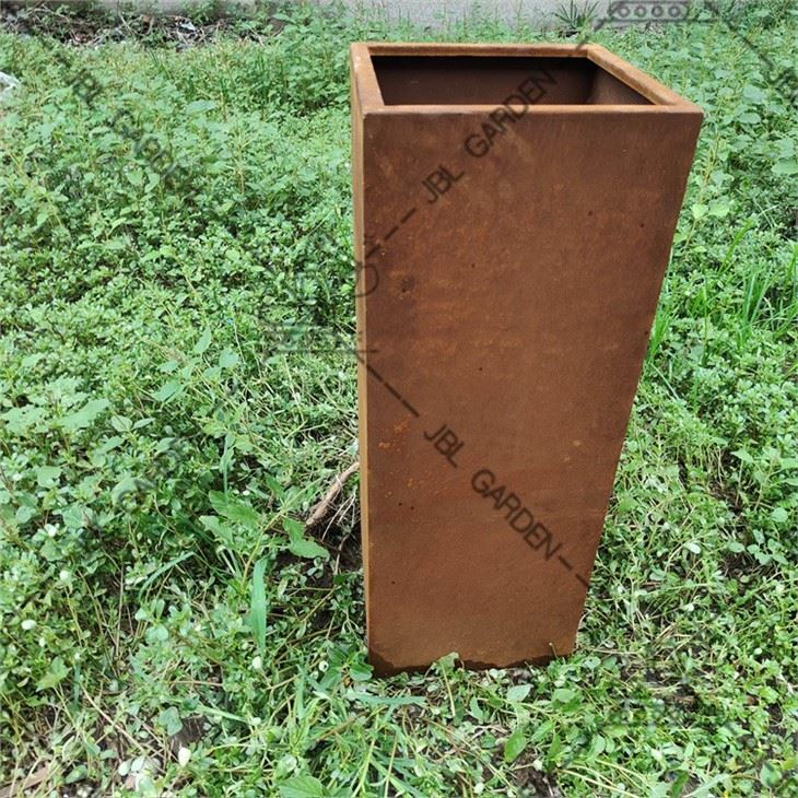 Silver Metal Planter