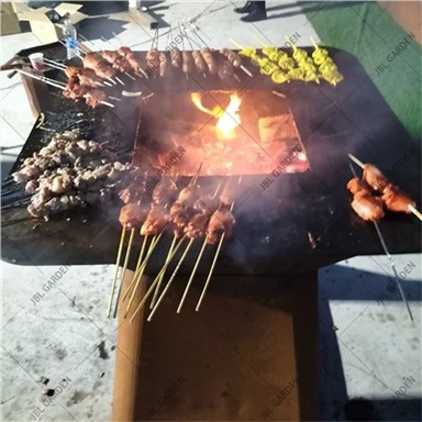 Vonkajšie kuchynské ohnisko Grilovacie grily