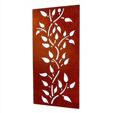 Corten Metal Privacy Screen