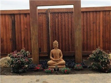 Funkcia vody z Corten Steel/Vonkajšie/Dom a záhrada