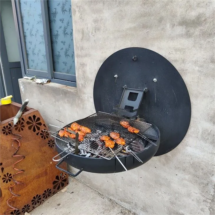 Corten Metal Bbq