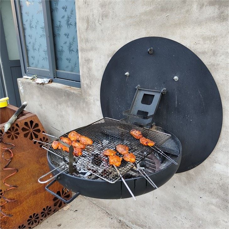 Corten Metal Bbq