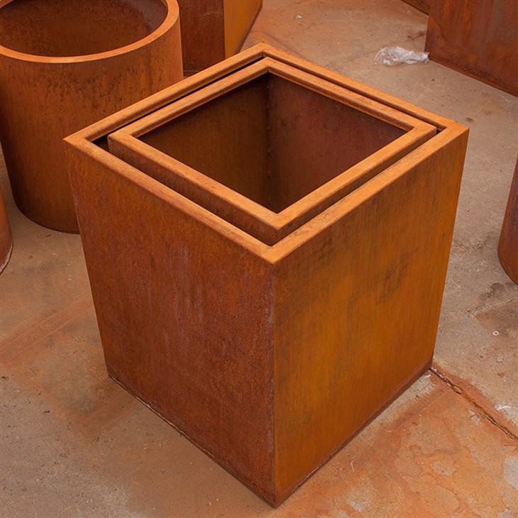 Corten Steel Decoration Planters suppliers
