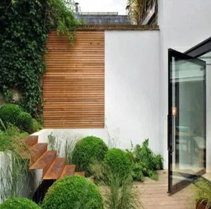 Corten Steel Rustic Garden Stairs