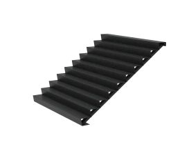 Corten Steel Rustic Garden Stairs