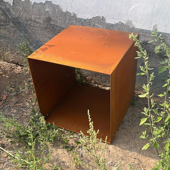 Durable And Eco-friendly Outdoor Corten Steel Planter suppliers