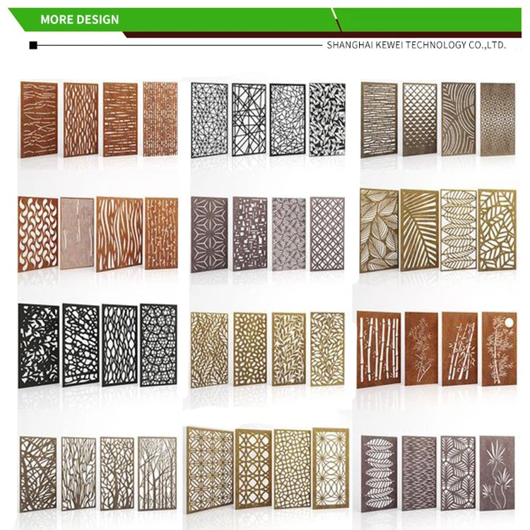 Corten steel screen Corten steel screen