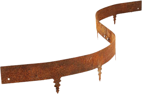 Lawn Edging Of Corten