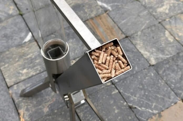 Patio Wood Pellet Fire Pit