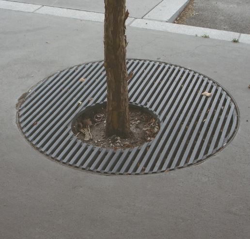 Kryt na ochranu stromu na chodníku