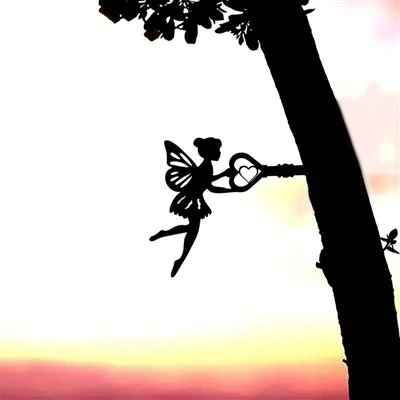 Vonkajšia dekorácia Black Fairy