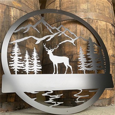 Hrdzavé záhradné sochy na dekoráciu parku