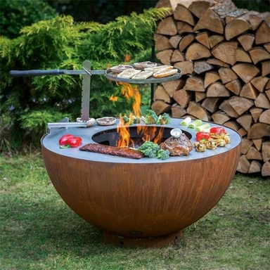 Ohnisko BBQ grily na kempovanie