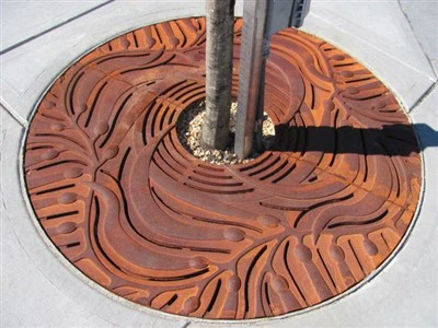 Záhradná oceľová stromová brána