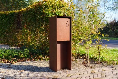 Vonkajšia vodotesná schránka z Corten Steel