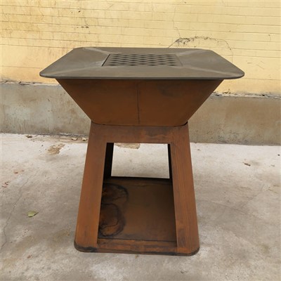 Terasový gril na drevené uhlie BBQ sporák