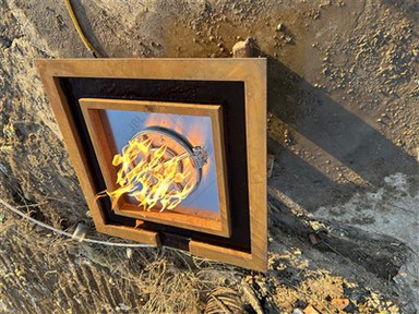 Oceľové misky na oheň a vodu