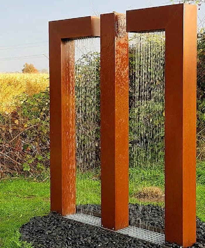 Water Feature Steel Fountain