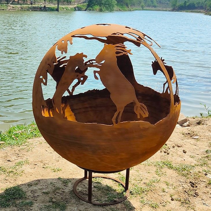 Kov na horenie dreva Brasero Firebowl Ohnisko