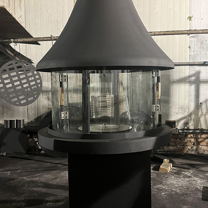 Wood Burning Suspended Fireplace Fire Pits high quality